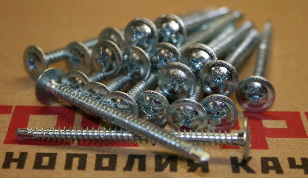 фото саморезов ПШ сверло от ГОСКРЕП