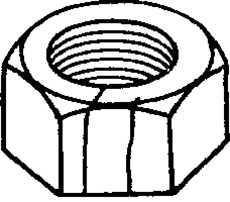 трещины от рисок на гайке шестигранной