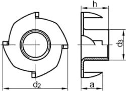 схематический рисунок din 1624