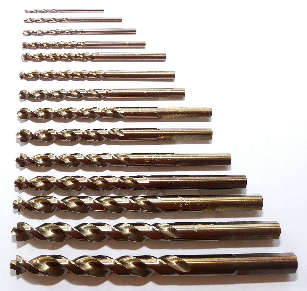 разнообразие диаметров у сверл разнообразие диаметров у сверл