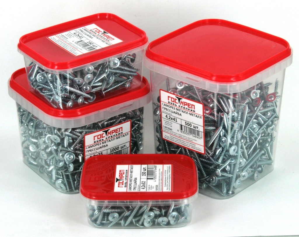 упаковки саморезы ММ ПШ острые