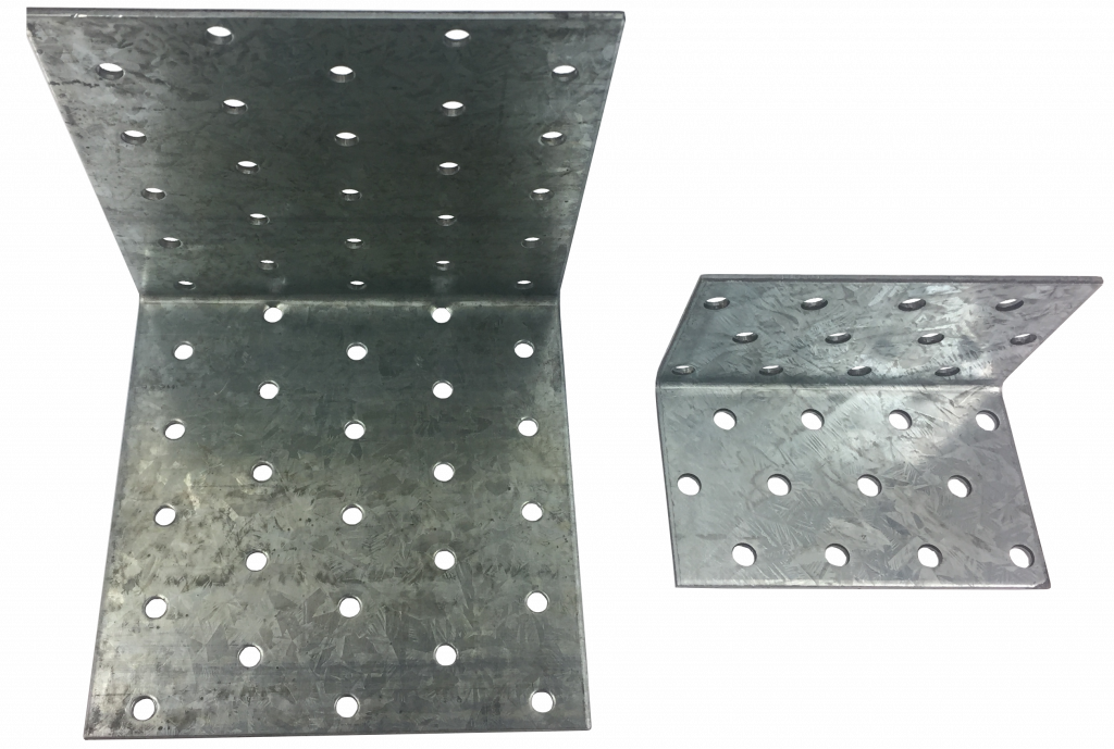 два перфорированных уголка два перфорированных уголка