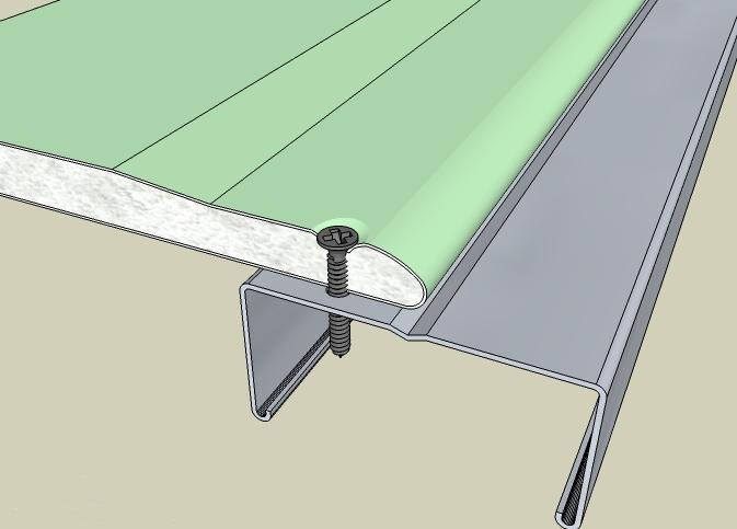 схематическое представление крепления гипсокартона к металлу схематическое представление крепления гипсокартона к металлу