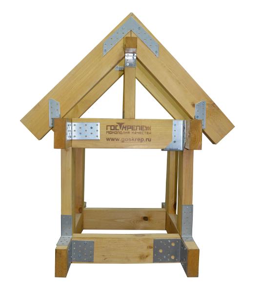 фото стенда домика с наглядным представлением применения перфорированного крепежа фото стенда домика с наглядным представлением применения перфорированного крепежа