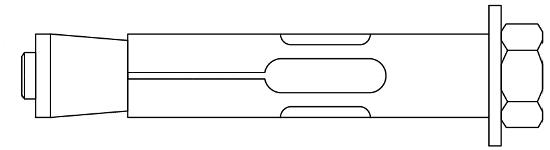 схематический чертеж анкерного болта схематический чертеж анкерного болта