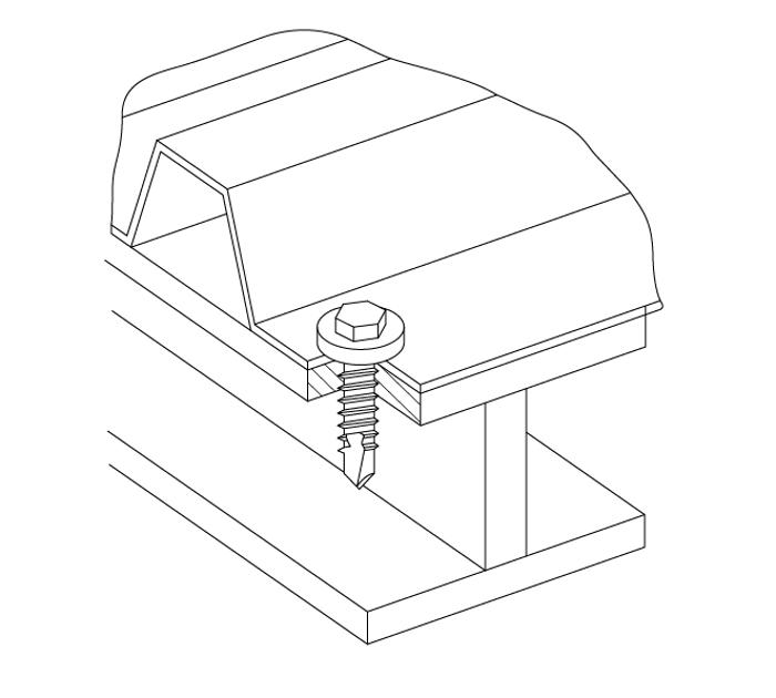схематический рисунок применения кровельного самореза схематический рисунок применения кровельного самореза