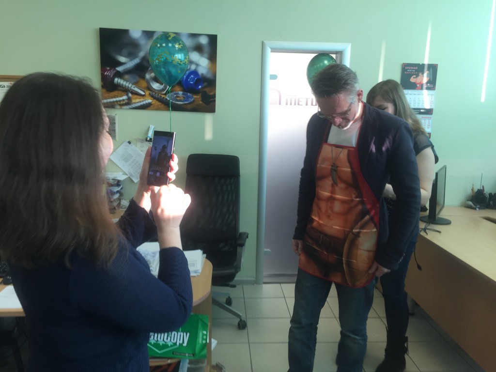 поздравление коллег ГОСКРЕП с Днем Защитника