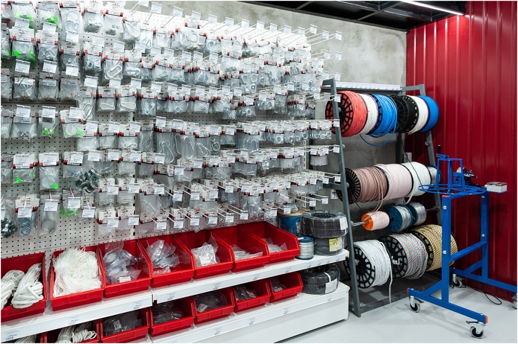 планограмма развески строительного крепежа в магазинах Госкреп