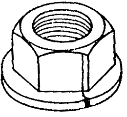 трещины от раскатанных пузырей на гайке шестигранной
