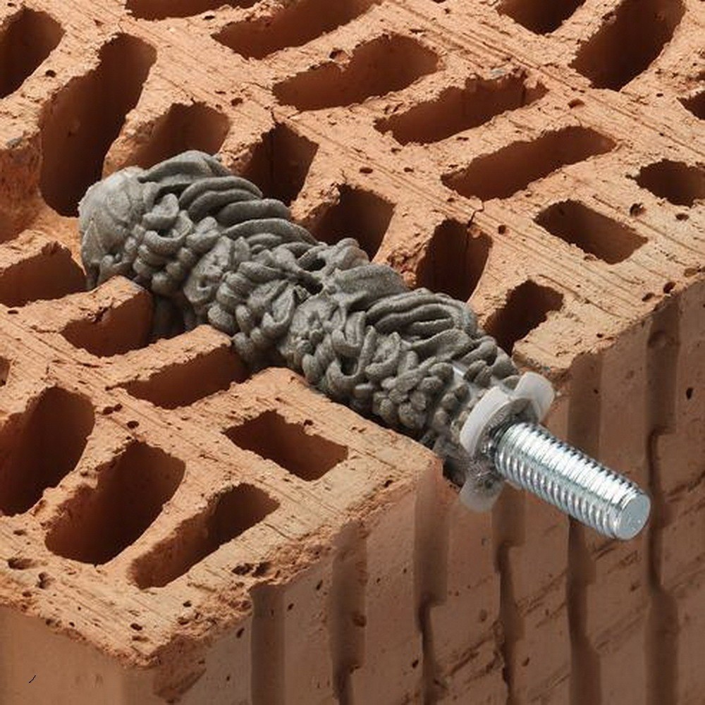 установка гильзы нейлоновой в пустотелый кирпич установка гильзы нейлоновой в пустотелый кирпич