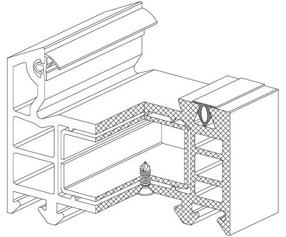 схематическое представление установки оконного самореза схематическое представление установки оконного самореза