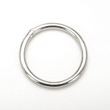 Кольцо полированное нержав. сталь фото