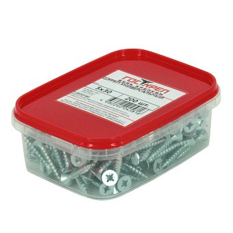 Купить Шуруп универ. белый цинк, 3х16 оптом