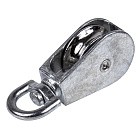 Блок одинарный металл с вертлюгом