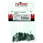 Саморез с прессшайбой, RAL 6005 (зелёный мох), 4,2х19 подвес 30 шт.