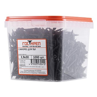 Купить Саморез для ГВЛ-плит 3,9х45 оптом