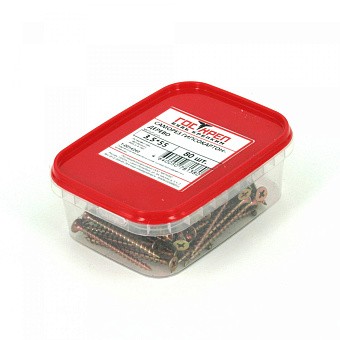 Купить Саморез ГД, желтый цинк, 3,5х35 оптом