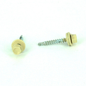 Купить Саморез кровельный ral 1014 (слон. кость), 4,8х51 оптом