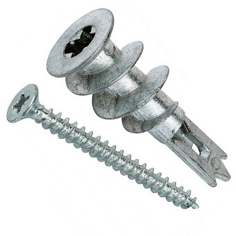 Купить Дюбель driva металл, с шурупом оптом