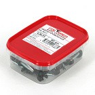 Саморез кровельный, RAL 8017 (шоколадно-коричн.), 5,5x25 пл.конт. 280 мл 60 шт.