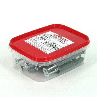 Купить Дюбель-гвоздь полипропилен, 6x40 потай манжета оптом