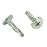 Саморез с прессшайбой, сверло, нерж. фото