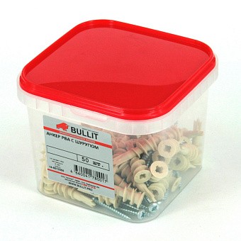 Купить Дюбель с шурупом bullit оптом