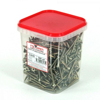 Купить Шуруп универ. желтый цинк, 6x200 оптом