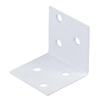 Купить Уголок мебельный 30х30х30х1,5 (белый) оптом