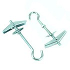 Складной пружинный дюбель потолочный