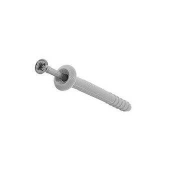 Купить Дюбель-гвоздь полипропилен, 6x60 гриб. манжета оптом