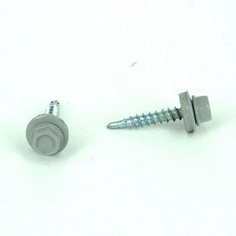Купить Саморез кровельный, ral 7024 (графитовый серый), 4,8x28 оптом