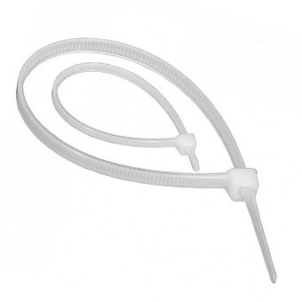 Купить Стяжки нейлоновые белые оптом