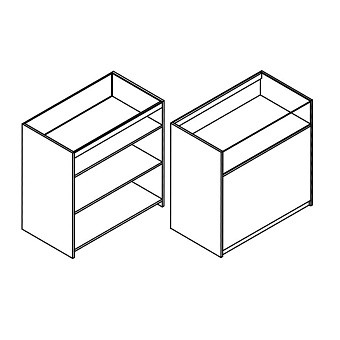 Купить Прилавок со стеклом оптом