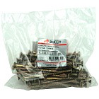 Саморез конструкц.универсал Bullit 6х80 желт.,потай TX30