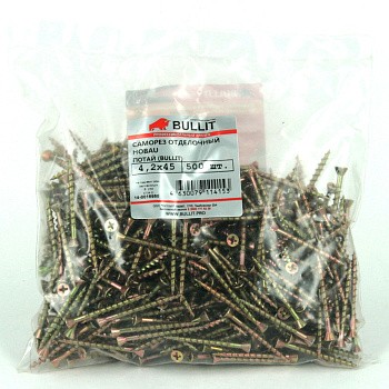 Крупный, пакет bullit