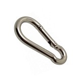 Карабин пожарный DIN 5299 C (art 9075) нерж. фото