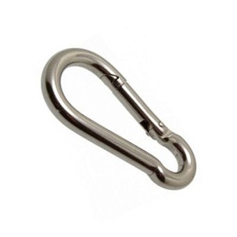 Купить Карабин пожарный din 5299 c (art 9075) нерж. оптом