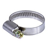 Хомуты обжимной цинк фото