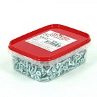 Саморез оконный сверло, белый цинк, 3,9x13 пл.конт. 280 мл 500 шт.