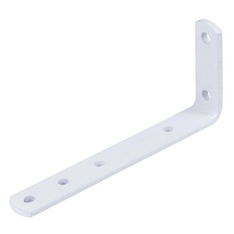 Купить Кронштейн бытовой окрашенный белый 60х140х20 оптом