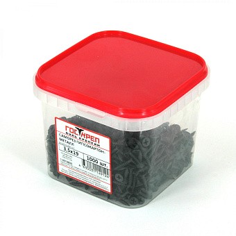 Купить Саморез ГМ, фосфат, 3,5x41 пл.конт. 1150 мл 500 шт оптом