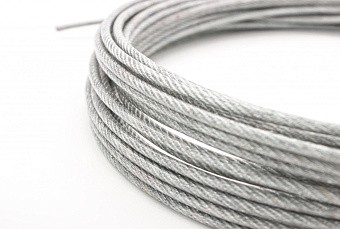 Купить Трос средней жесткости в оплетке ПВХ 814593 А4, 2/3мм оптом