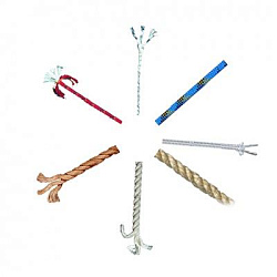 Шнуры, канаты, веревки