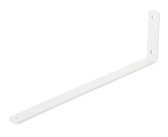 Купить Кронштейн бытовой окрашенный белый 80х240х20 оптом