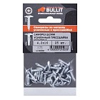 Саморез ШСММ усиленный сверло 4,2х19 подвес Bullit 25 шт.