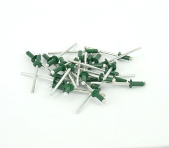 Купить Заклепка ал./ст. 4x10 ral 6005 (зеленый мох) оптом
