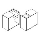 Прилавок для кассы и весов