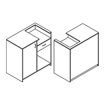 Купить Прилавок для кассы и весов оптом