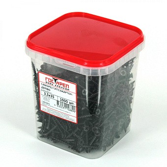 Купить Саморез ГД, фосфат, 3,5x55 пл.конт. 1150 мл 500 шт оптом